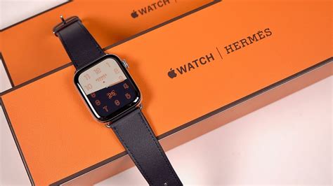 unboxing apple watch serie 4 hermes